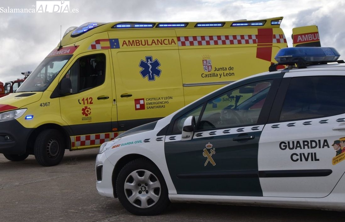 Un hombre de 75 años, herido tras dar varias vueltas de campana con su coche en Horcajo Medianero