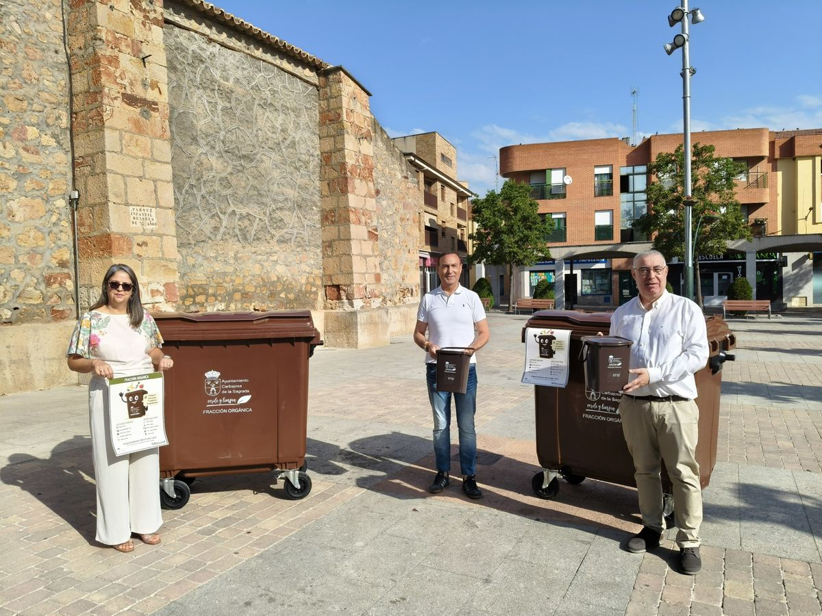 Carbajosa pone en marcha la recogida de la fracción orgánica