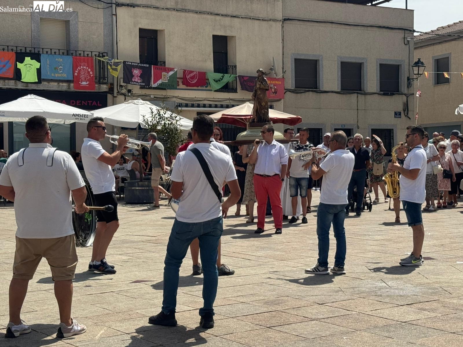 Cantalpino se vuelca en acompañar a San Roque en su día grande