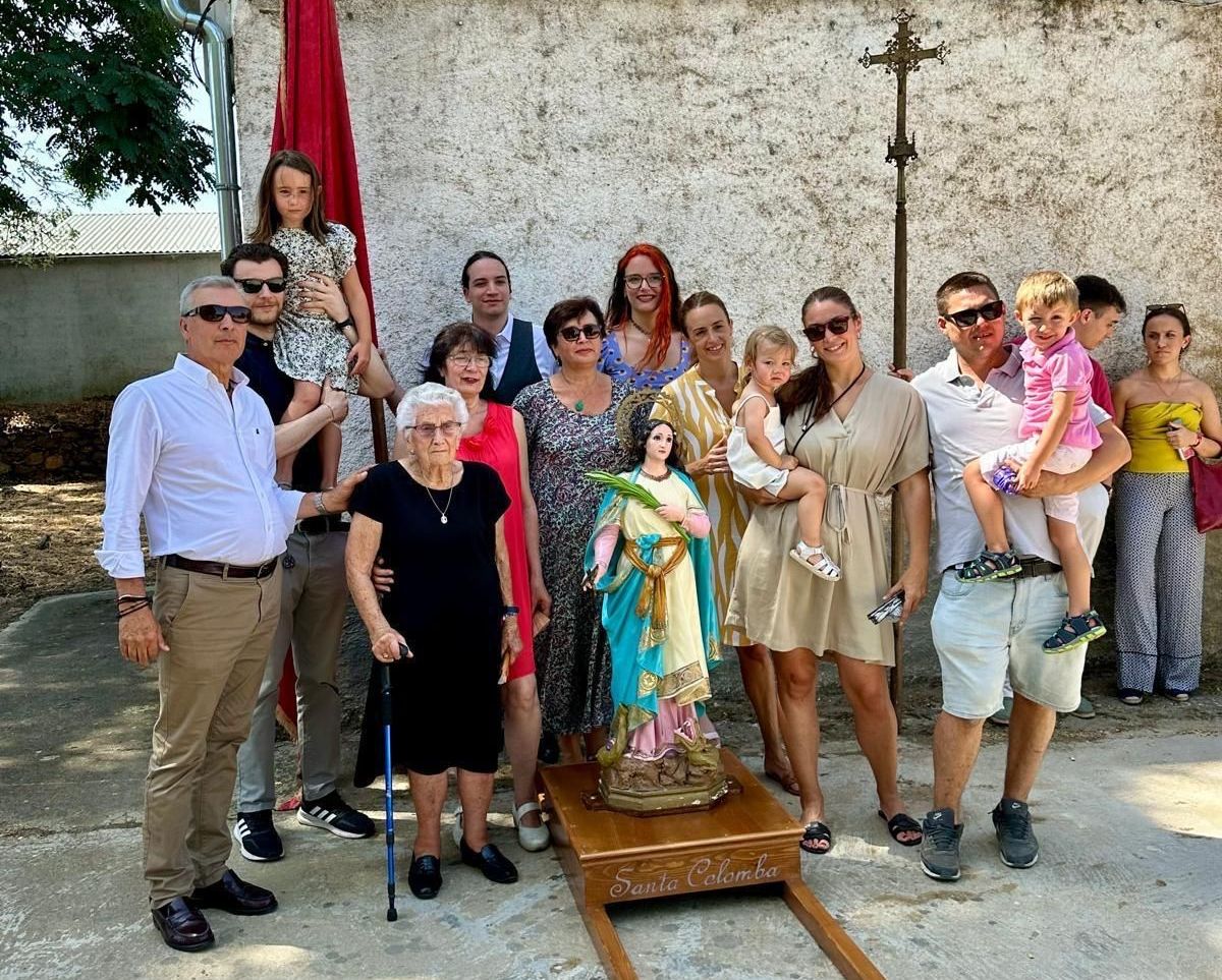 Alberguería de Herguijuela celebra sus fiestas patronales con devoción y un completo programa de ocio