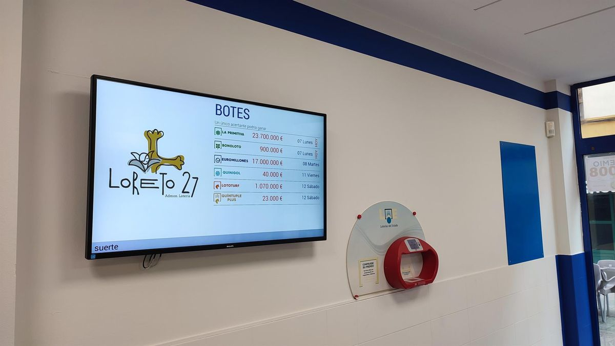 La suerte sonríe a Santa Marta con parte del primer premio de la Lotería Nacional