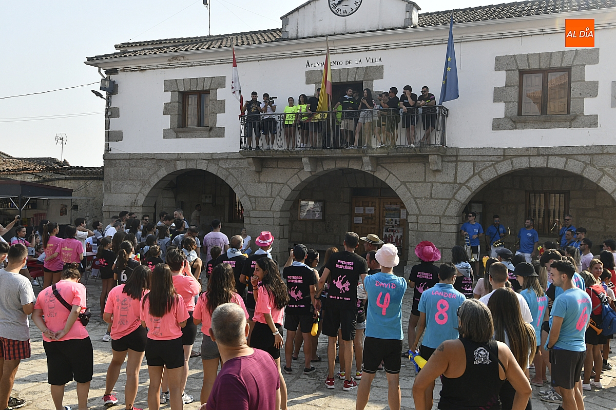 La Peña El Desfase inaugura las fiestas de Villar de la Yegua