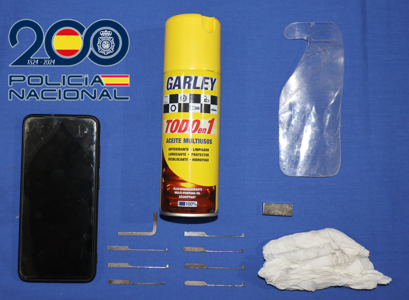 Detenidos dos ladrones por marcar puertas con servilletas para robar en pisos de Salamanca