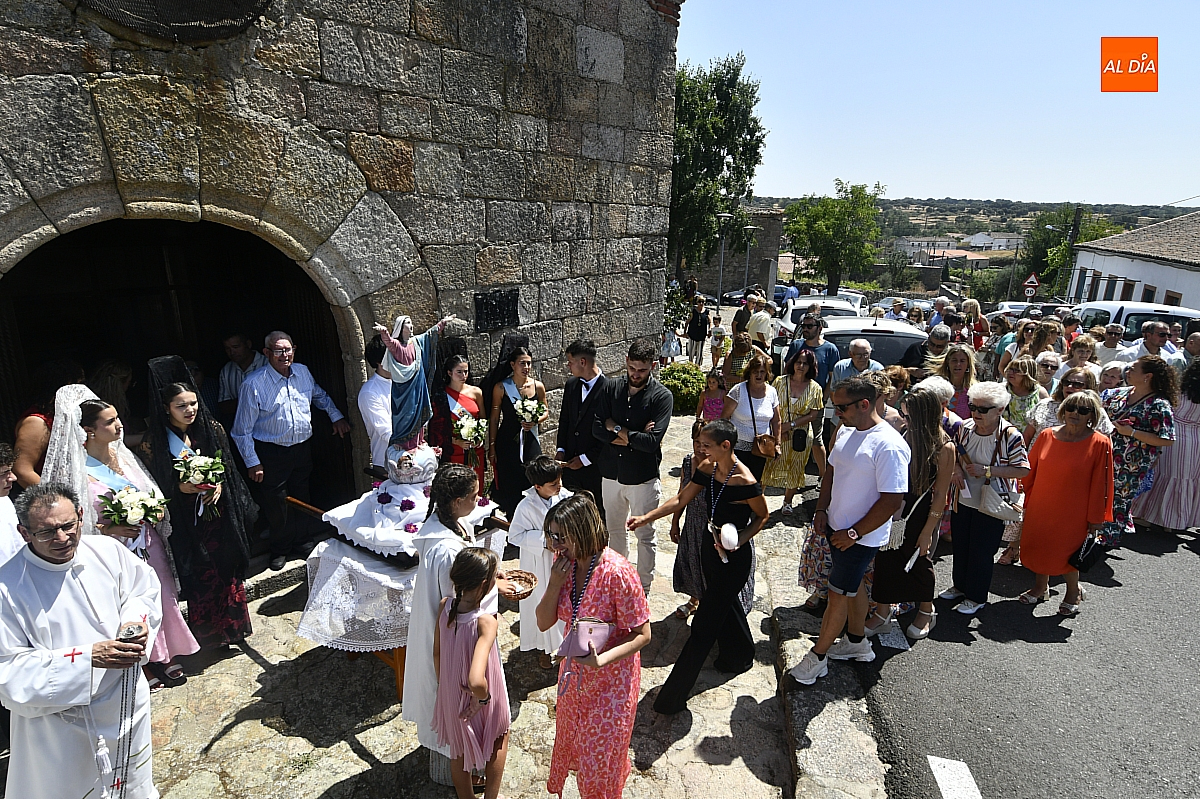Los oñorenses  fieles a Ntra. Sra. de La Asunción viven su día solemne 