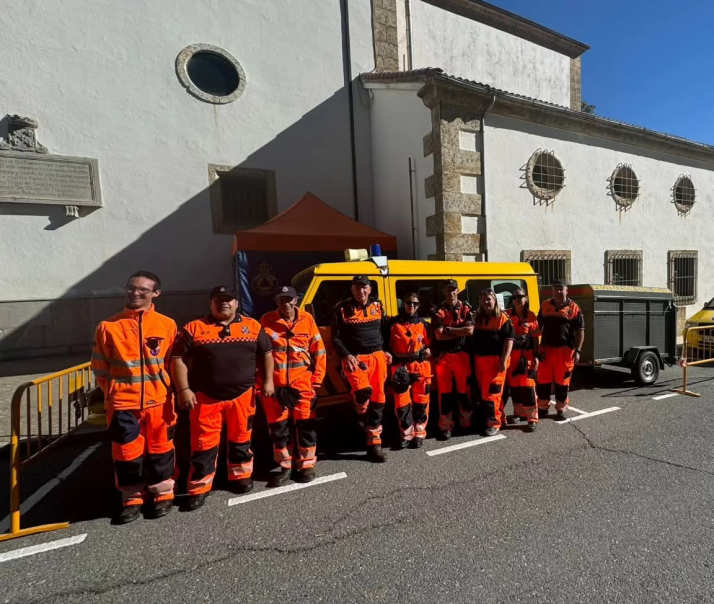 La voz del voluntariado bejarano: Protección Civil dará el pregón tras recibir la medalla de oro al Mérito