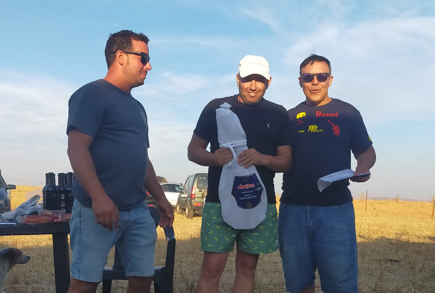 Juanma Sanz gana con pleno el concurso de Tiro al Plato de Villar de Ciervo