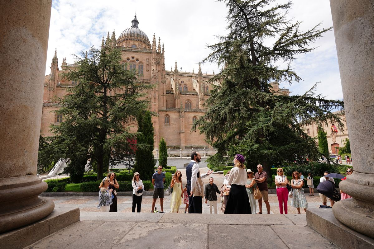 La Catedral de Salamanca se convierte este martes en un mirador fotográfico único con ‘La noche de los fotógrafos’