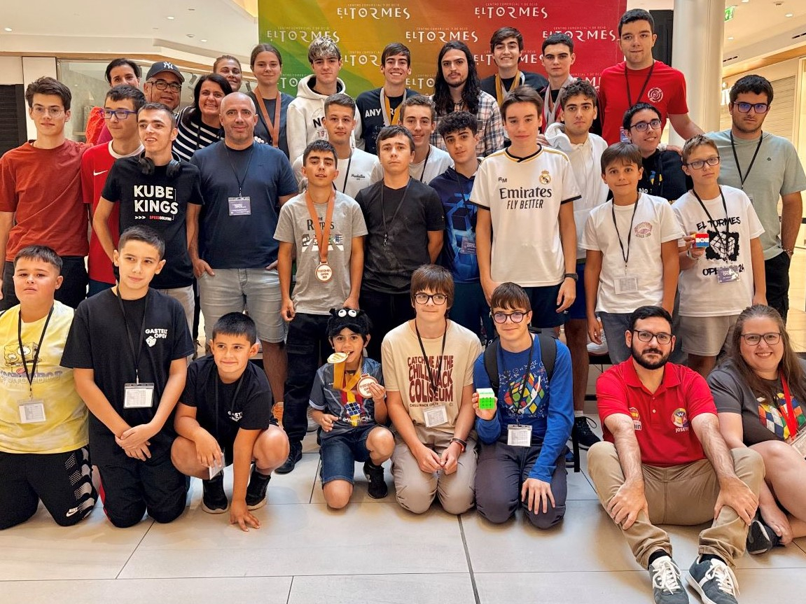 FOTOS | El Tormes Open 2025 convierte a Salamanca en capital del speedcubing con un nuevo récord de España