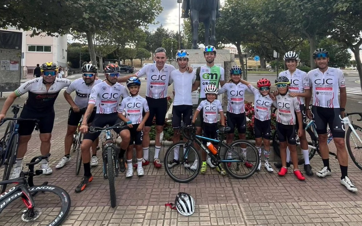El Club Jóvenes Ciclistas Mirobrigenses arranca los entrenos de la nueva temporada