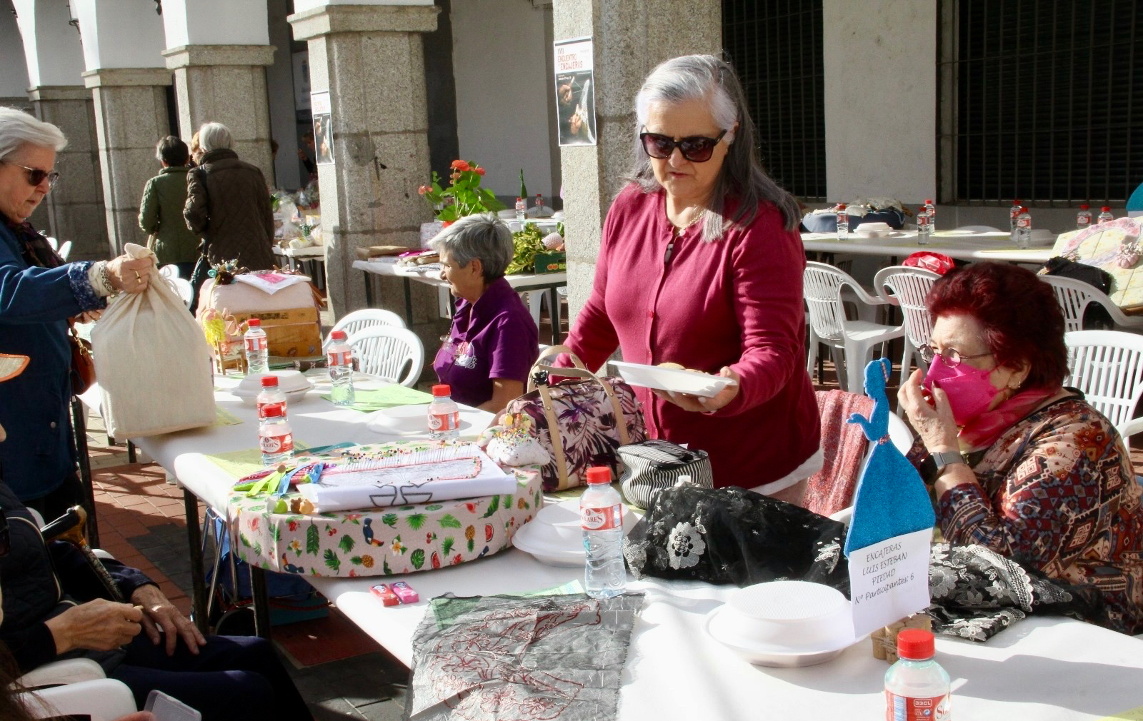 Labores con historia y devoción, protagonistas del consolidado XVII Encuentro de Encajeras