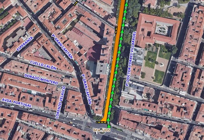 Las obras de asfaltado en Torres Villarroel obligan a cortar el tráfico en uno de los sentidos