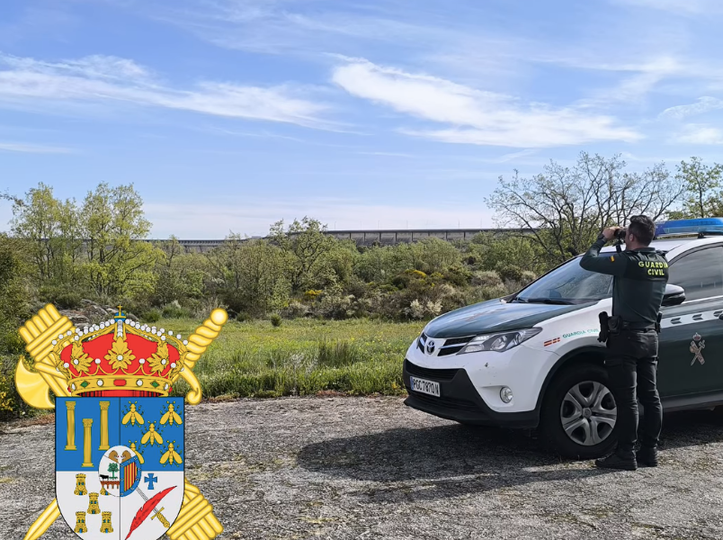 La Guardia Civil localiza a una mujer desaparecida en un bancal de Las Casas del Conde