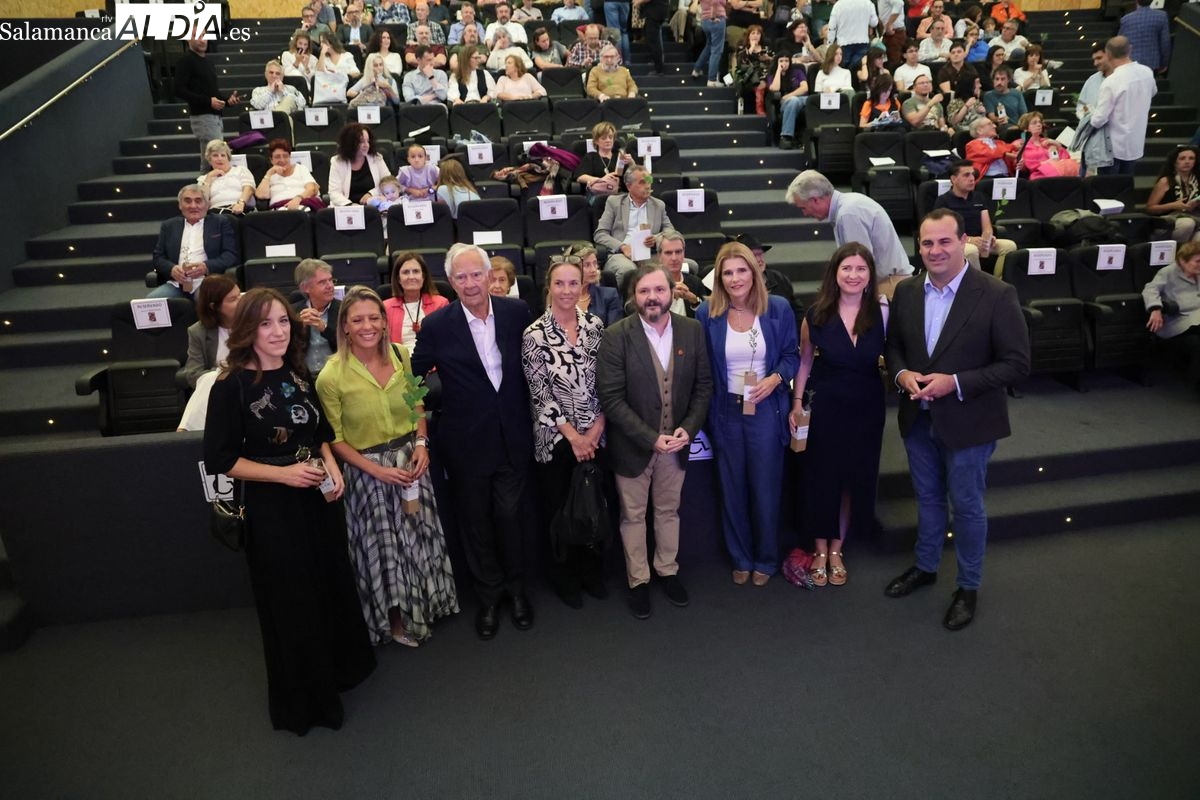 FOTOS | Odile Rodríguez de la Fuente celebra en Salamanca el 25 aniversario de la Fundación Tormes-EB