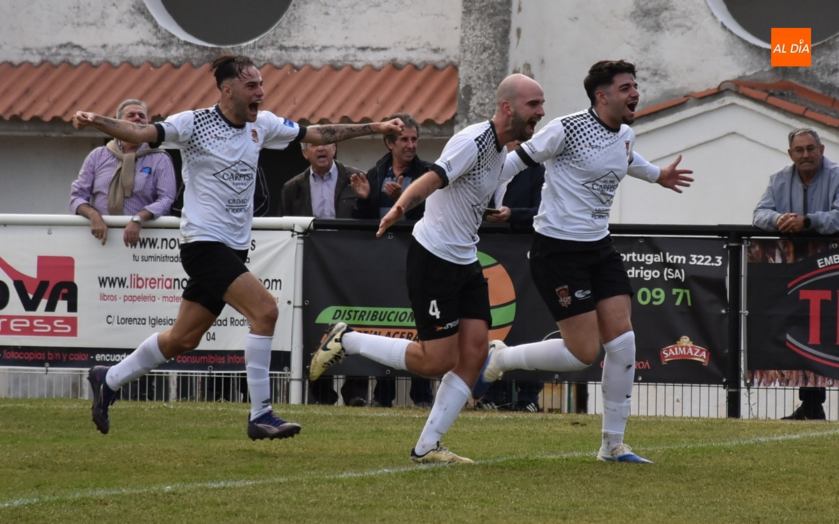 Remontadón del Ciudad Rodrigo dentro del 1º tiempo de la mano de los centrales