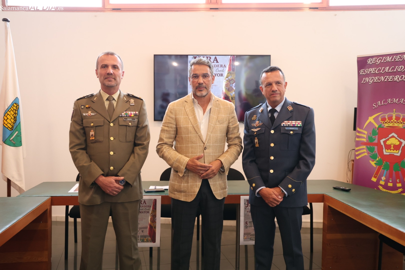 Villamayor acogerá una solemne Jura de Bandera para civiles el 5 de octubre: todos los detalles para participar