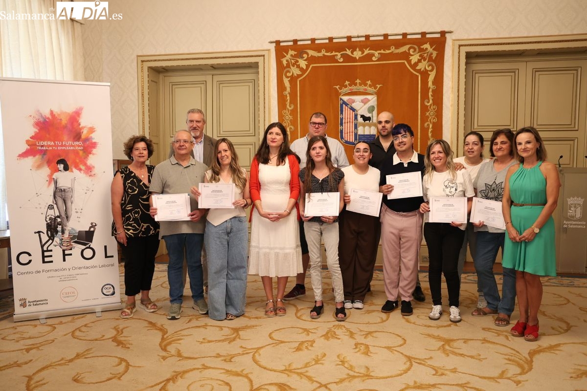 El Ayuntamiento de Salamanca facilita el acceso al mercado laboral a cerca de 1.500 personas con el Plan Formativo Municipal