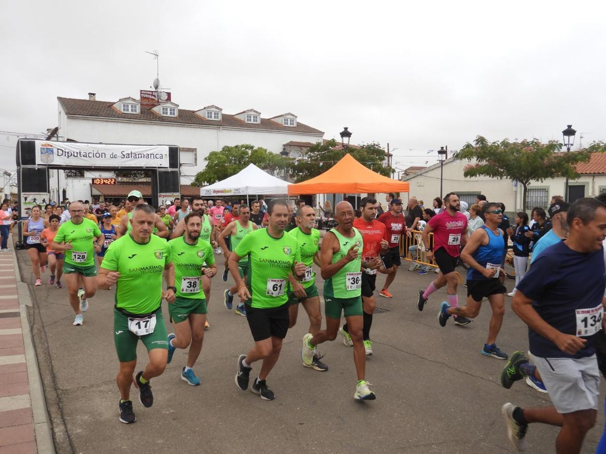 FOTOS | Iván Roade y Verónica Rodríguez se imponen en un exitoso y solidario XI Cross de Pelabravo