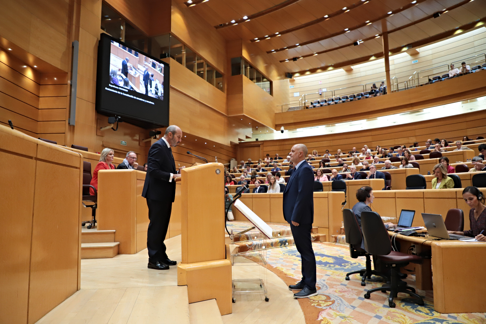David Matute toma posesión como nuevo senador del PSOE por Salamanca