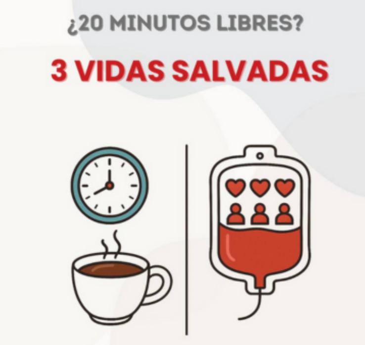 El viernes, sesión de donación de sangre en el Centro de Salud y Especialidades