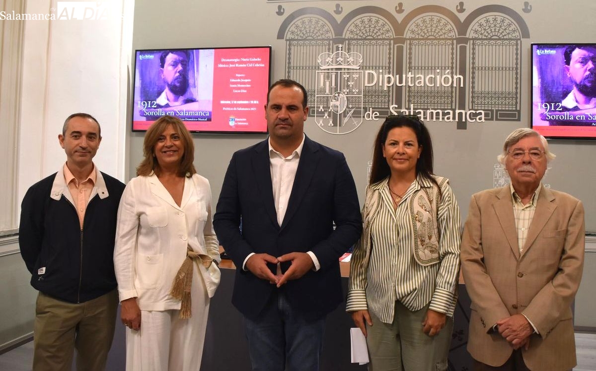 La visita de Sorolla a Salamanca en 1912 se convertirá en un espectáculo teatral en La Salina