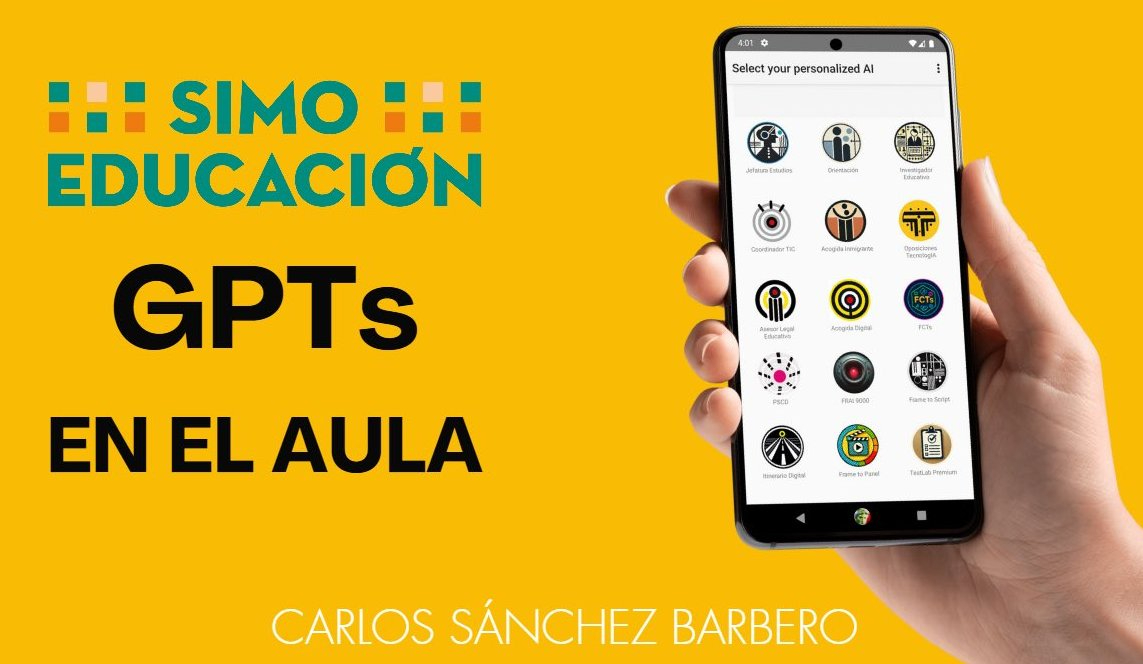 Nominado el ecosistema de GPTs creado en el IES Fray Diego a los Premios de SIMO Educación
