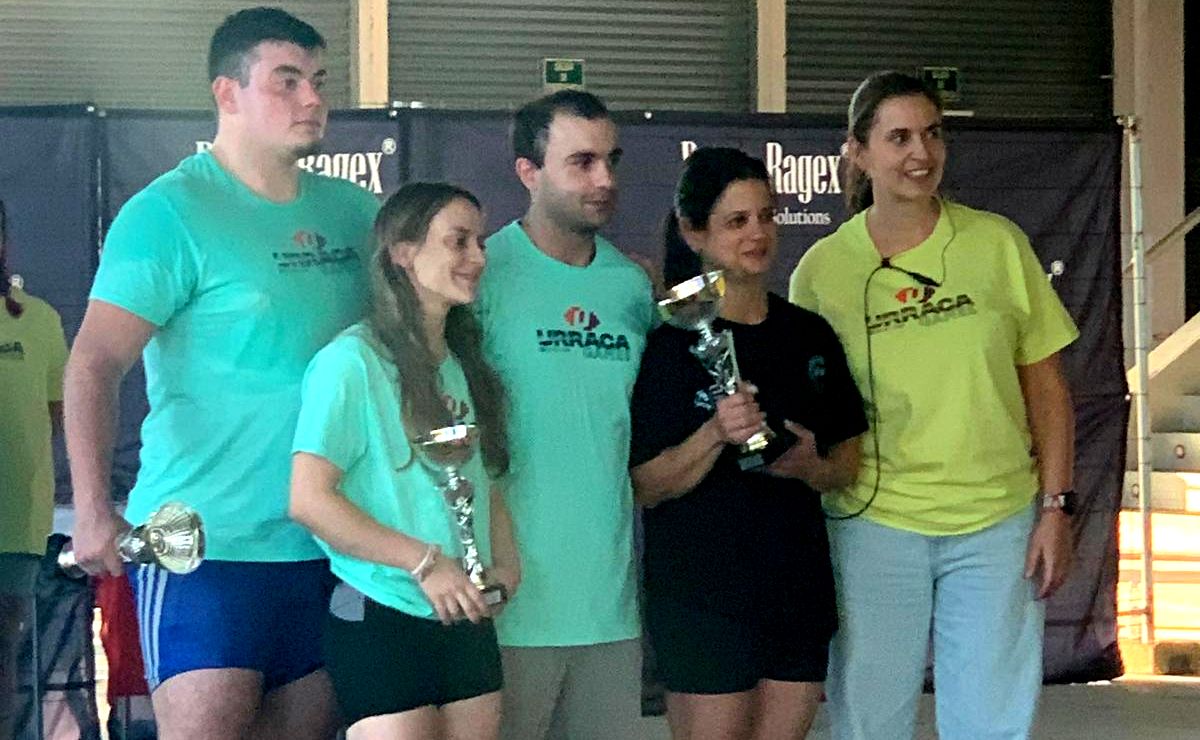 Una pareja salmantina gana la Copa Mixta de Halterofilia de CyL