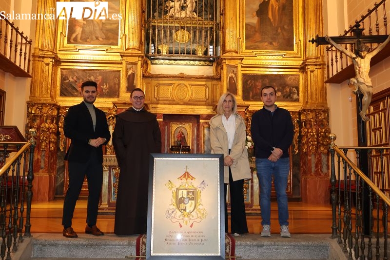 La Basílica de la Anunciación estrena un nuevo escudo cargado de simbología teresiana