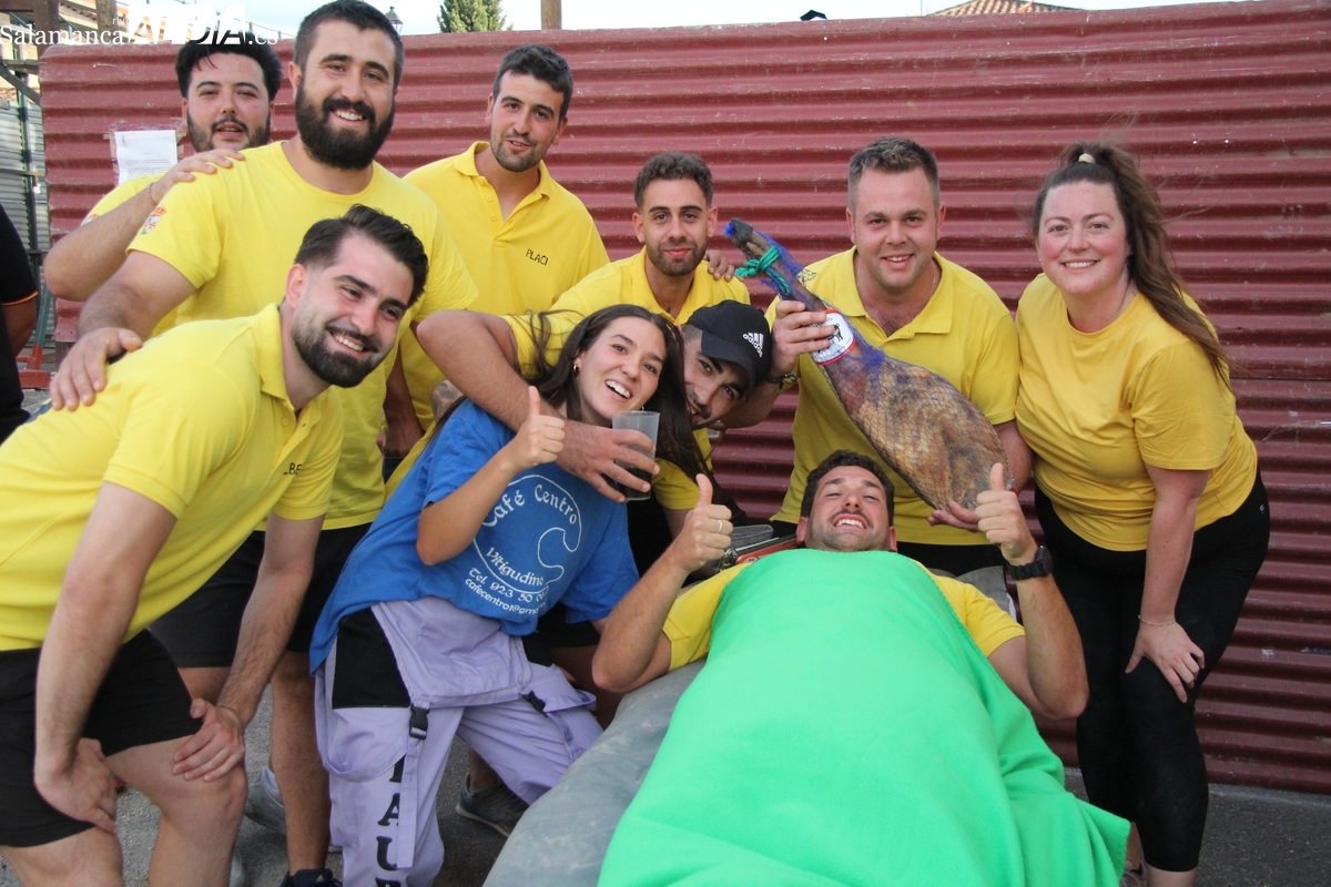 El buen humor y el ambiente festivo se imponen a un buen susto en el Gran Prix de Bañobárez