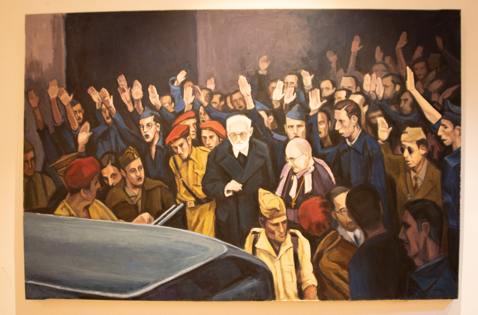 La Casa-Museo Unamuno incorpora el cuadro El rector es expulsado de la Universidad 