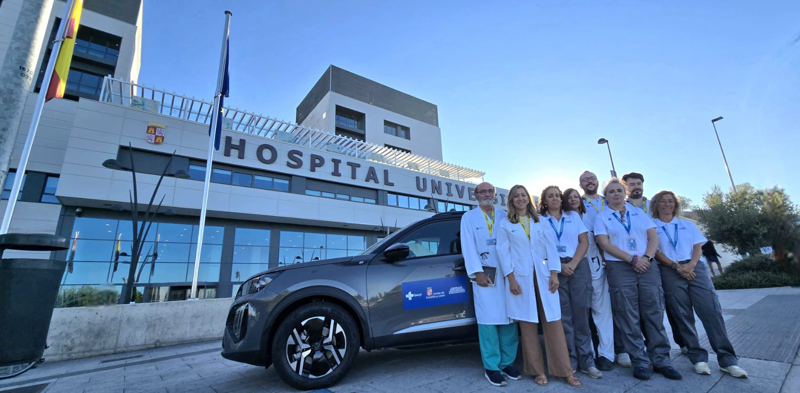 El Hospital de Salamanca estrena su Unidad de Hospitalización a Domicilio para tratar a pacientes en su propio hogar