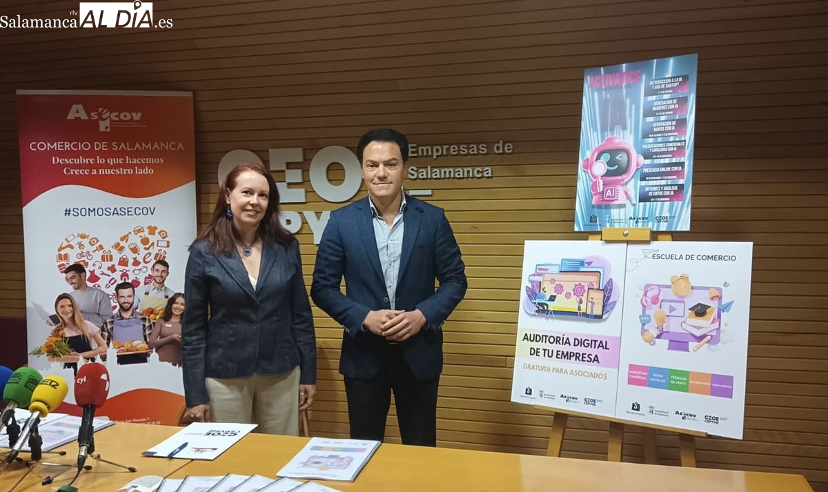 ASECOV y el Ayuntamiento de Salamanca impulsan la digitalización del comercio salmantino con formación en Inteligencia Artificial