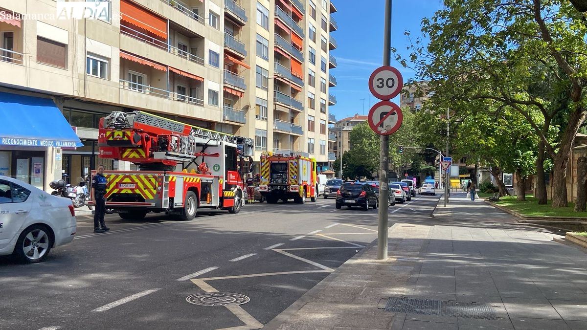 La mala combustión de una caldera moviliza a los Bomberos a la avenida de Villamayor