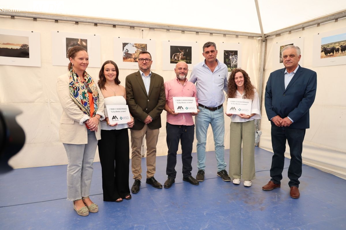 FOTOS | Jesús Roig, Alba Martín y Silvano Oloa, ganadores del XV Concurso de Fotografía La raza morucha y su entorno