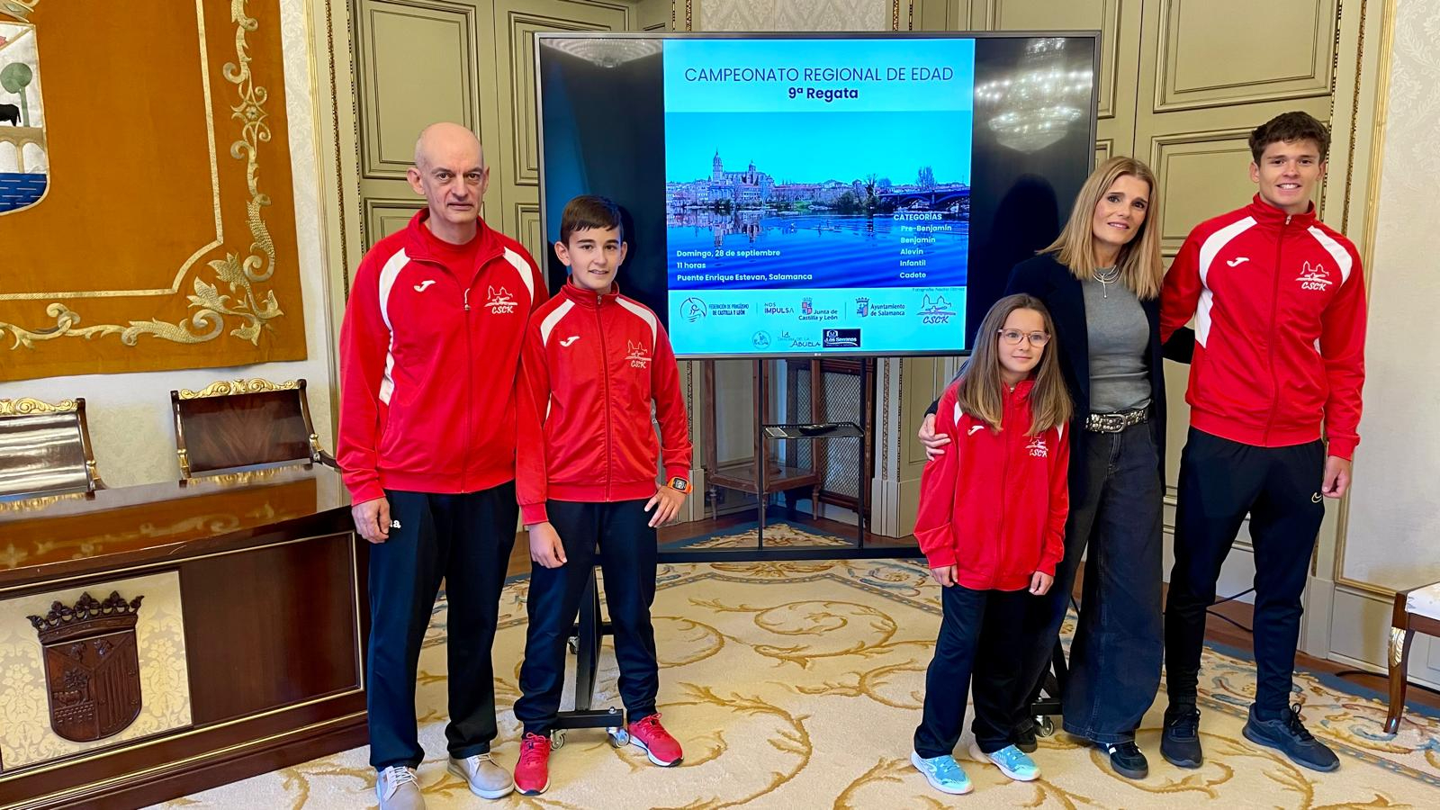 Salamanca acoge este domingo la final del Campeonato Regional de Edad de Piragüismo con 150 deportistas