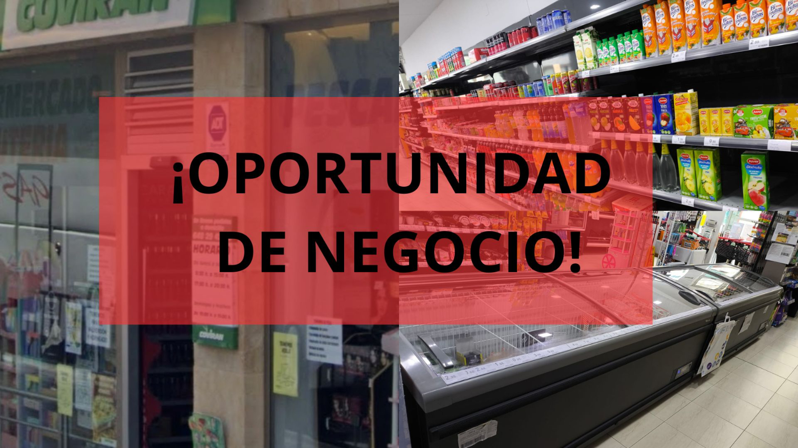 Se traspasa un supermercado, totalmente equipado y en pleno funcionamiento, en Villamayor 