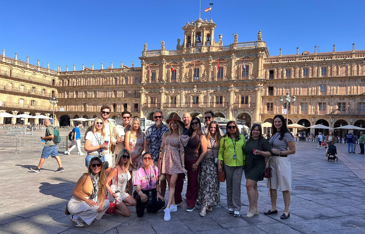 Catorce influencers de doce países visitan Salamanca para promocionar su patrimonio y gastronomía