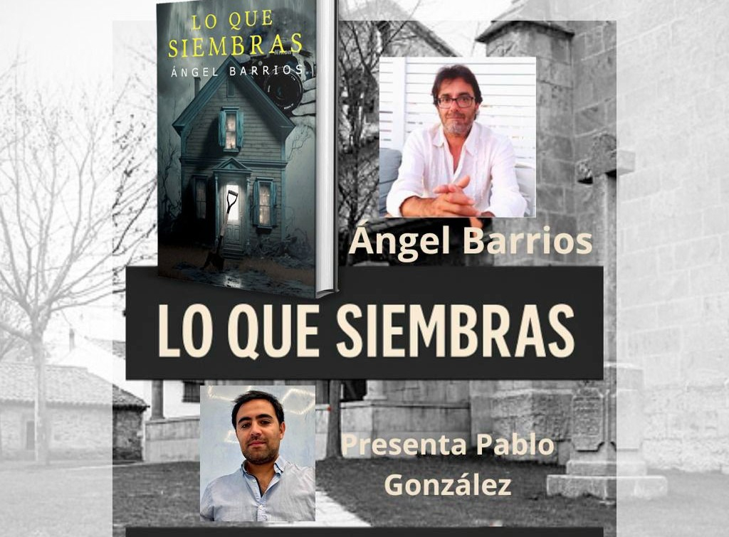 Ángel Barrios presenta su libro Lo que siembras este jueves en el Parque El Cobijo de Zarapicos y lo dirige Pablo González, de SALAMANCArtv AL DÍA
