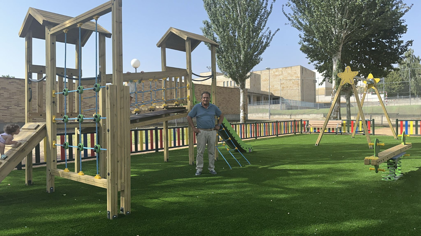 Villamayor invierte más de 45.000 euros en la renovación integral del Parque Ciudad de los Niños