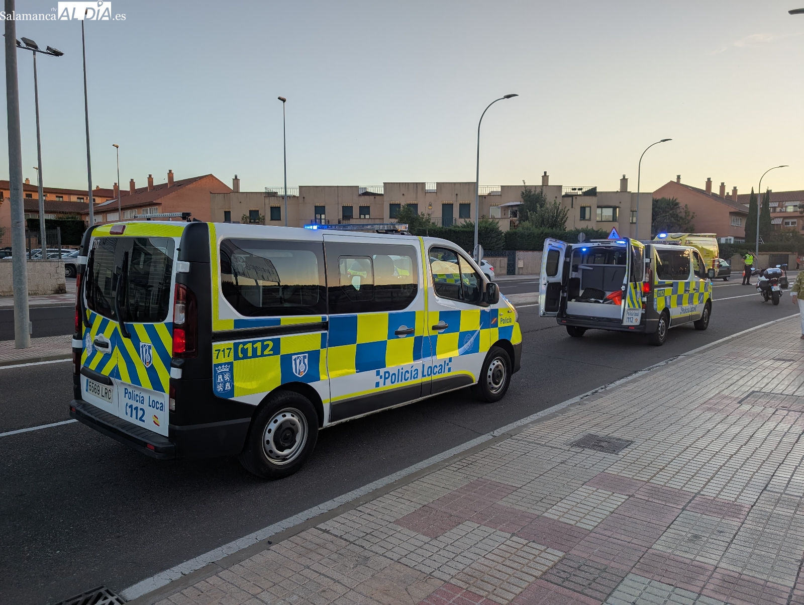 Atropello múltiple en Salamanca: tres heridos, entre ellos un niño, en la avenida Padre Ignacio Ellacuría  