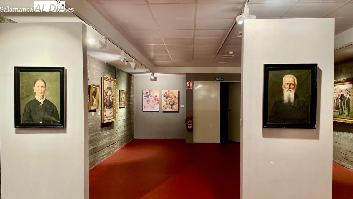 La exposición de Vidal González en Salamanca se enriquece con cinco obras inéditas procedentes de la comarca de Vitigudino