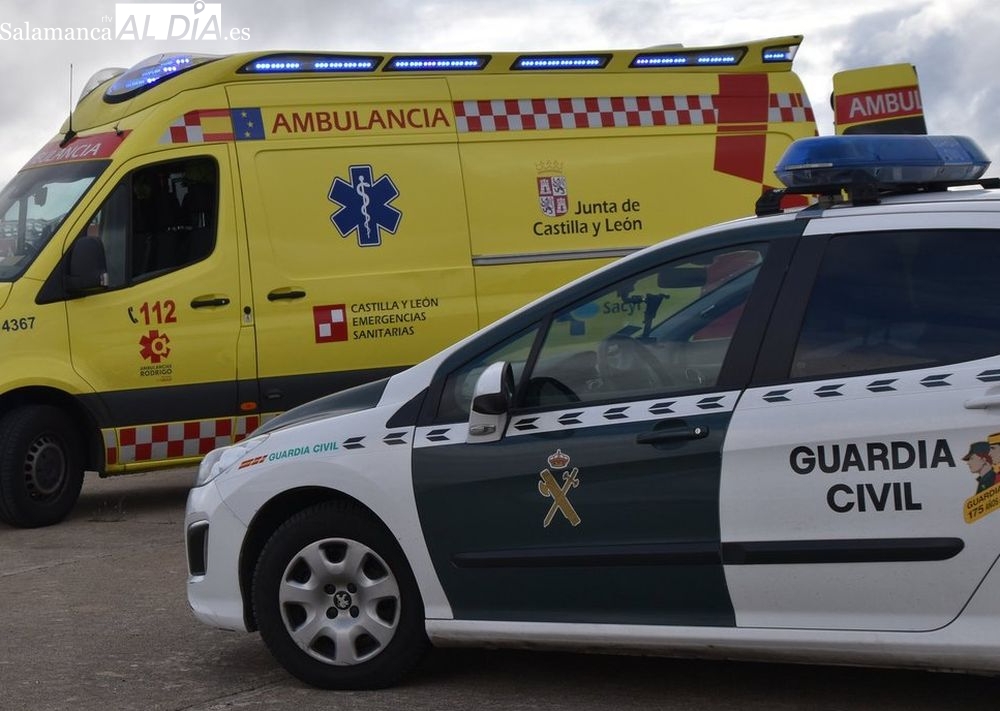 Una mujer de 31 años resulta herida leve tras la colisión de dos turismos en la A-62, en Moriscos