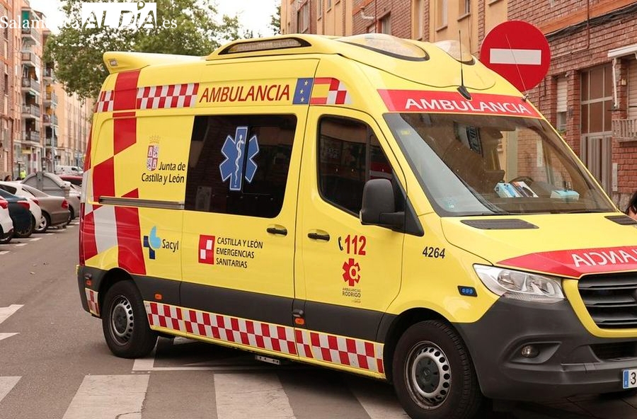 Una mujer de unos 70 años, herida tras ser atropellada por un coche en Béjar