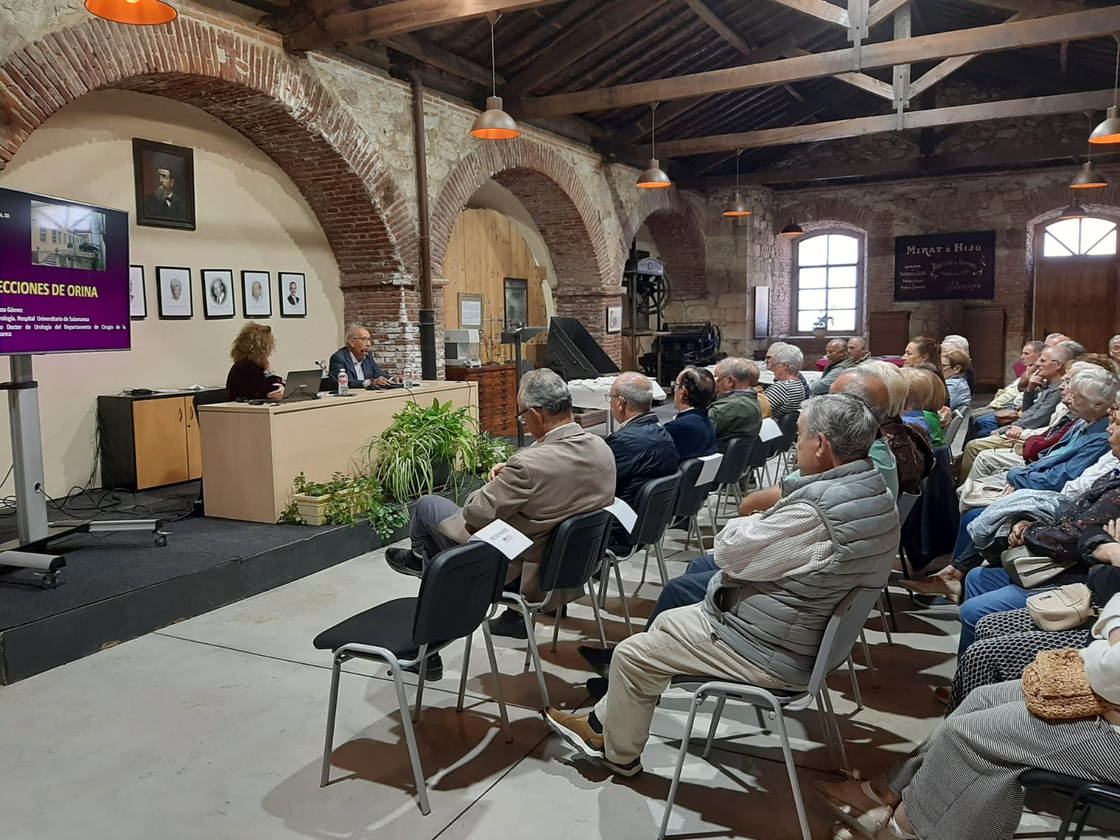 Expertos en medicina y cultura protagonizan la Semana Cultural de la Asociación de Jubilados de Mirat