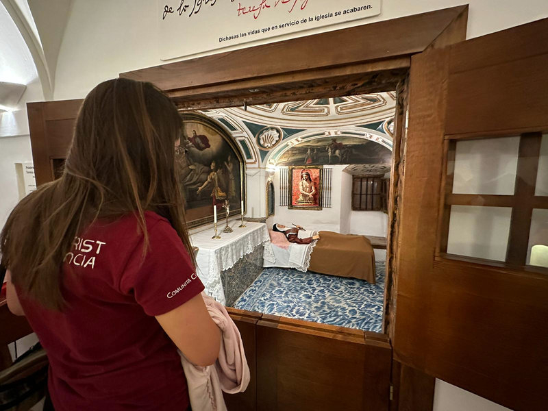 Celda de Santa Teresa. Foto: Diócesis de Salamanca