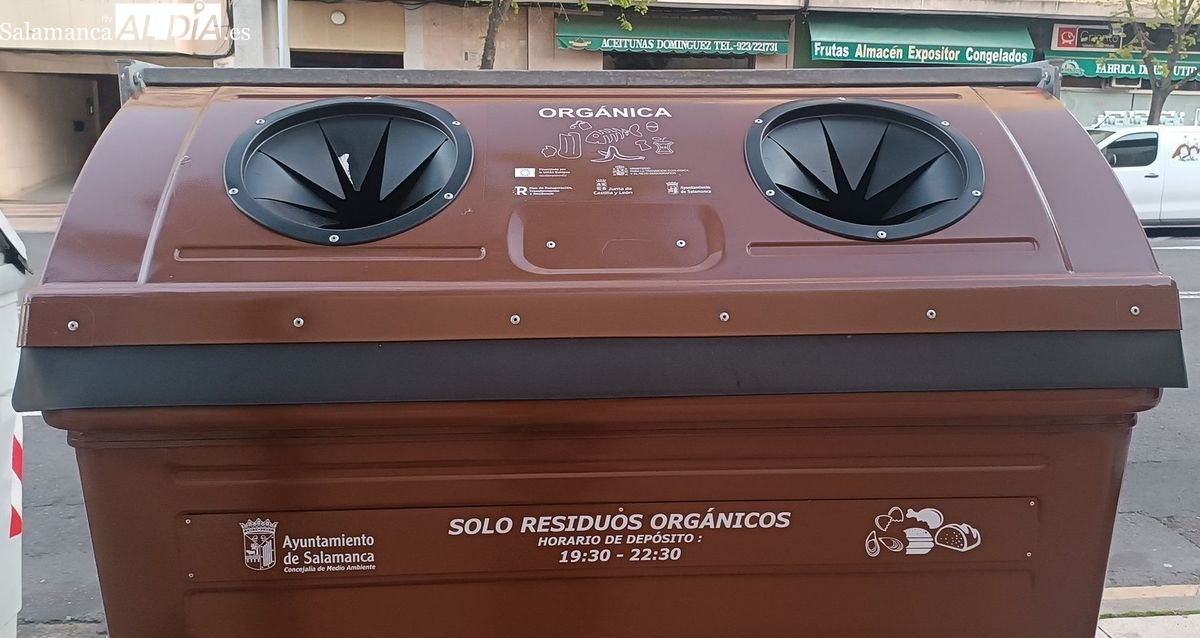 Repartirán bolsas y sortearán cubos para fomentar el uso del contenedor marrón en Salamanca