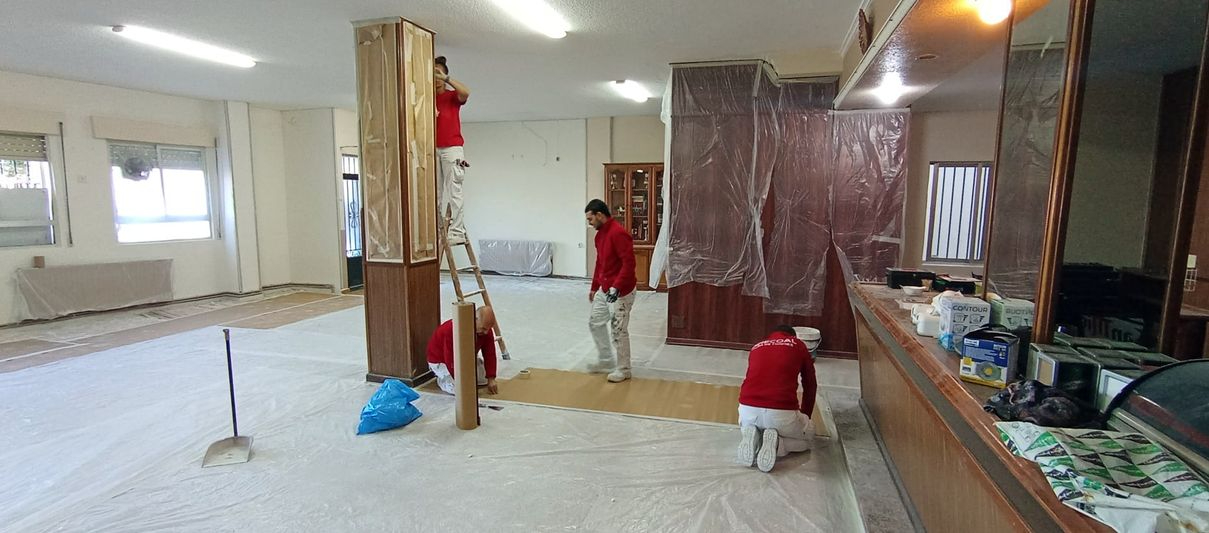 El programa PINECOAL renueva la imagen del Hogar de Jubilados El Espolón