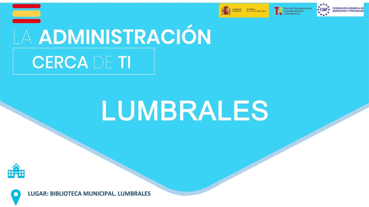 Lumbrales organiza un taller gratuito para aprender a realizar trámites con la administración electrónica