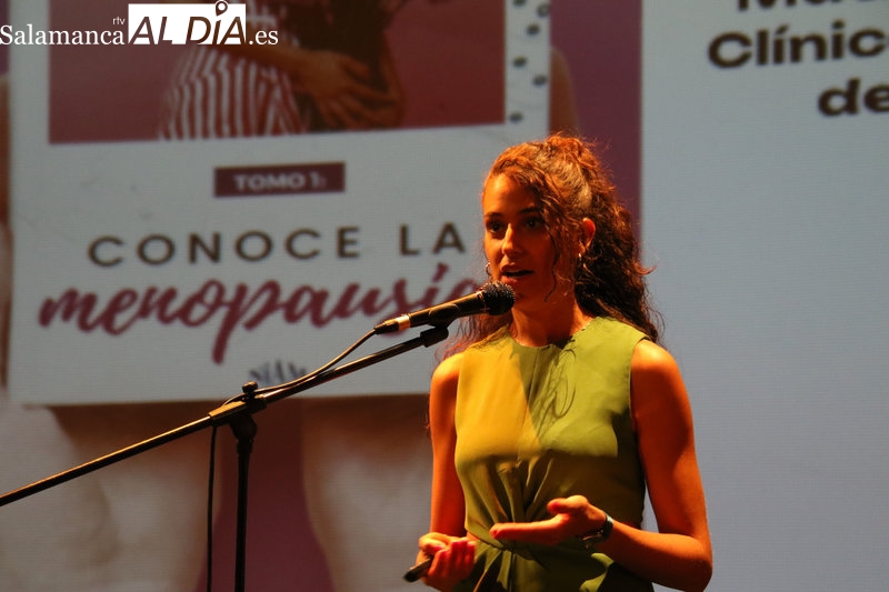 Rebeca Sánchez aborda la menopausia sin tabúes en las Jornadas de Salud 