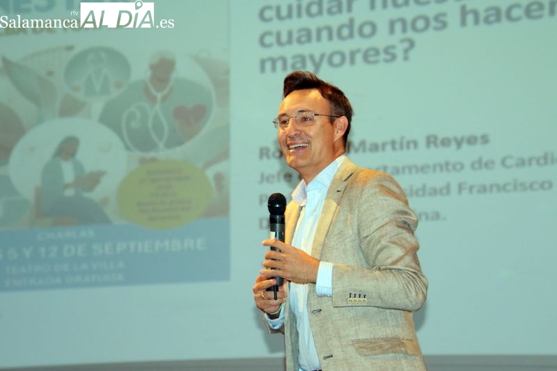 Roberto Martín Reyes desvela en Alba de Tormes los hábitos esenciales para proteger el corazón al envejecer