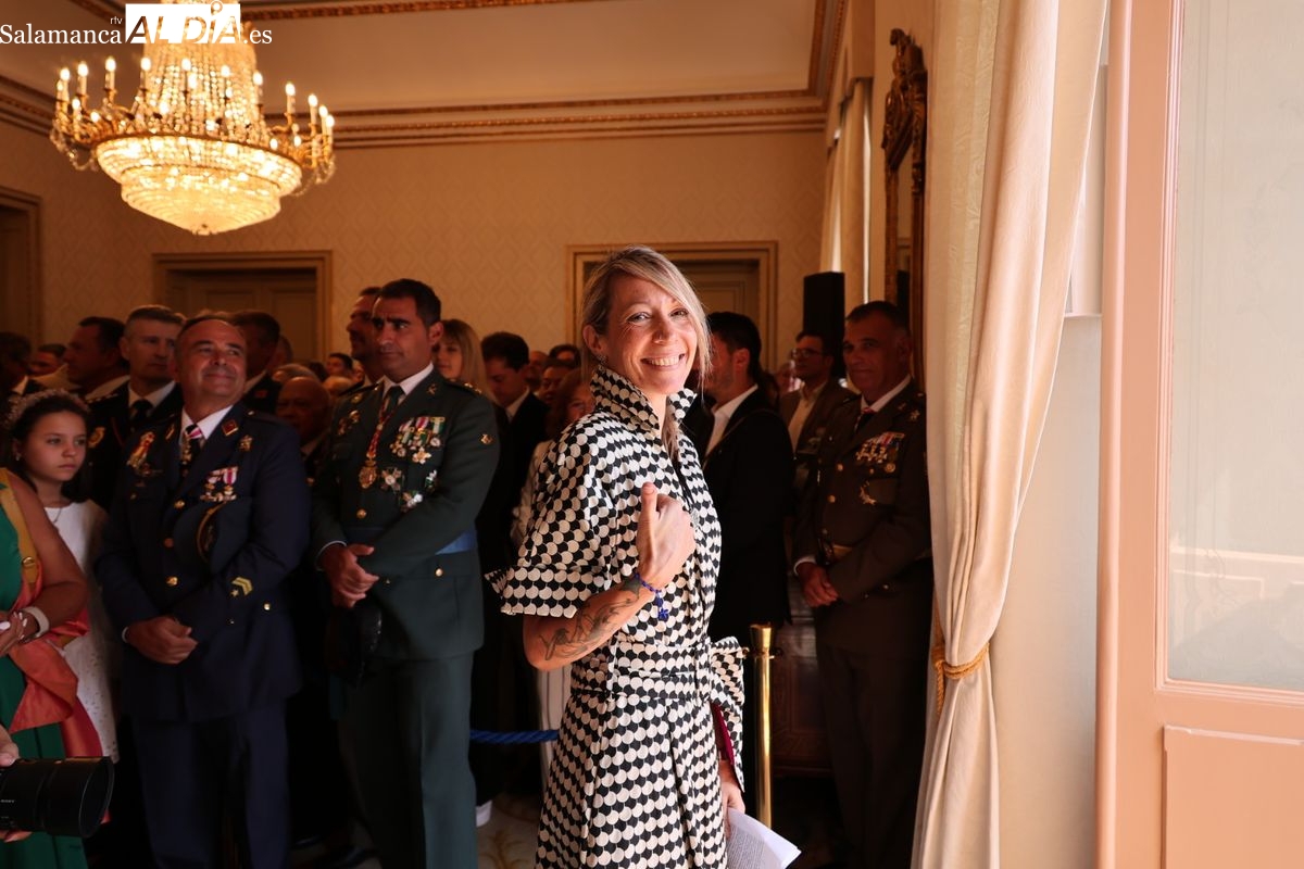 VÍDEO Y FOTOS | Sara Cuadrado-Castaño recuerda su infancia y habla del presente en el pregón: Veo una Salamanca en plena revolución, donde la historia inspira y la innovación transforma